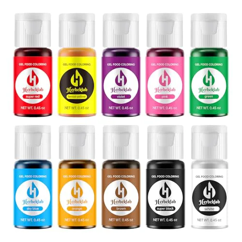 Effective Gel Food Coloring 4.5 Fl Oz Healthy