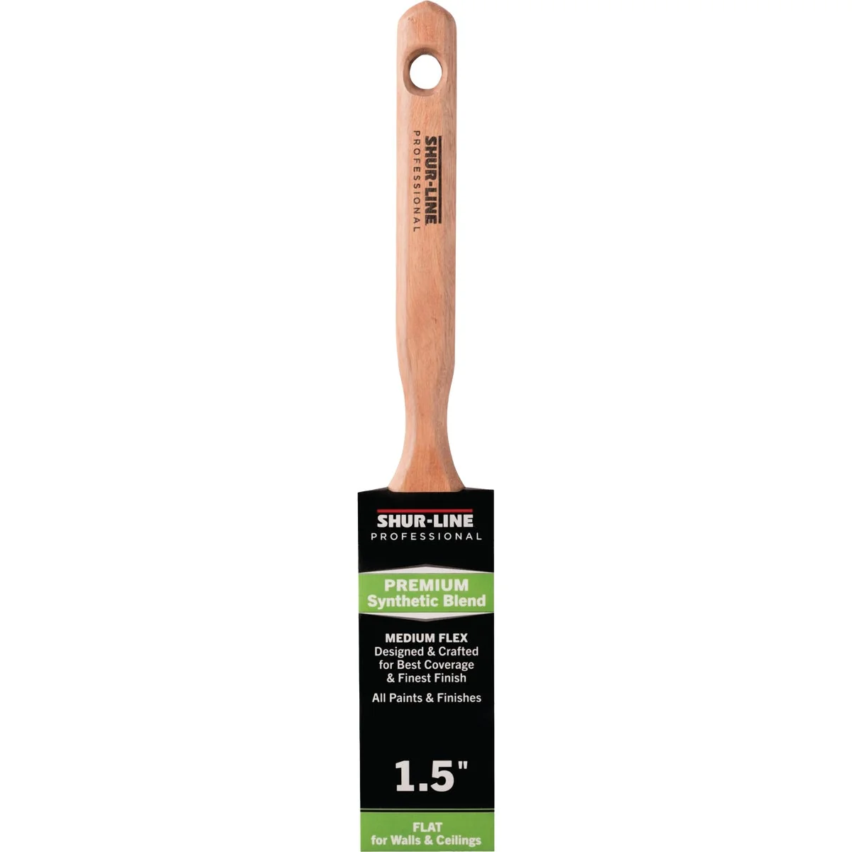 Optimized Shur-Line Pro 2 In. Flat Paint Brush Smooth