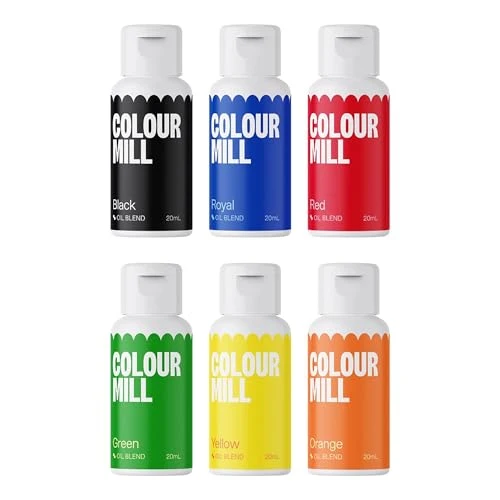 Consistent Oil Blend Food Coloring 4.02 Fl Oz Refined