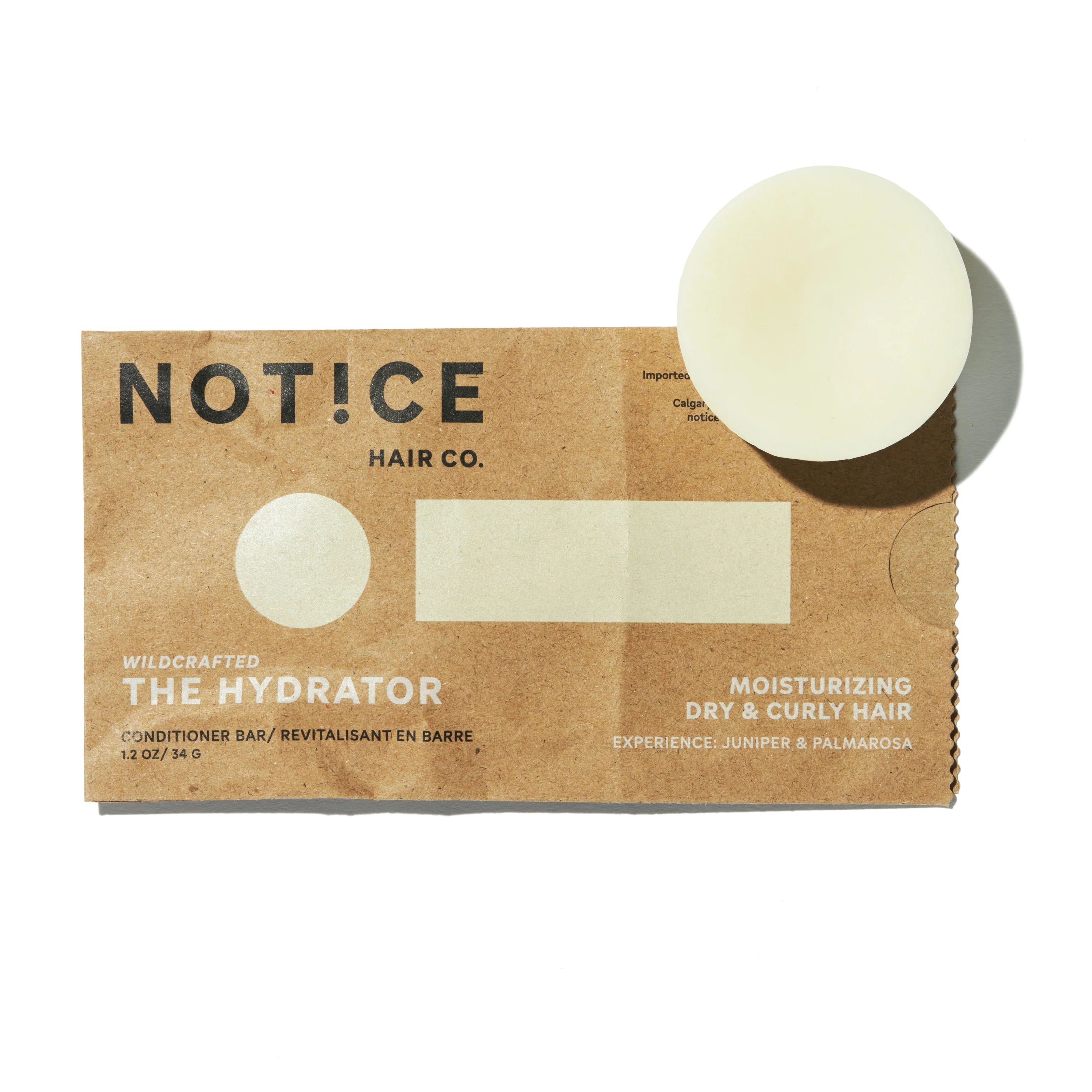Sustainable NOTICE Hair Co The Hydrator Conditioner Bar Fast