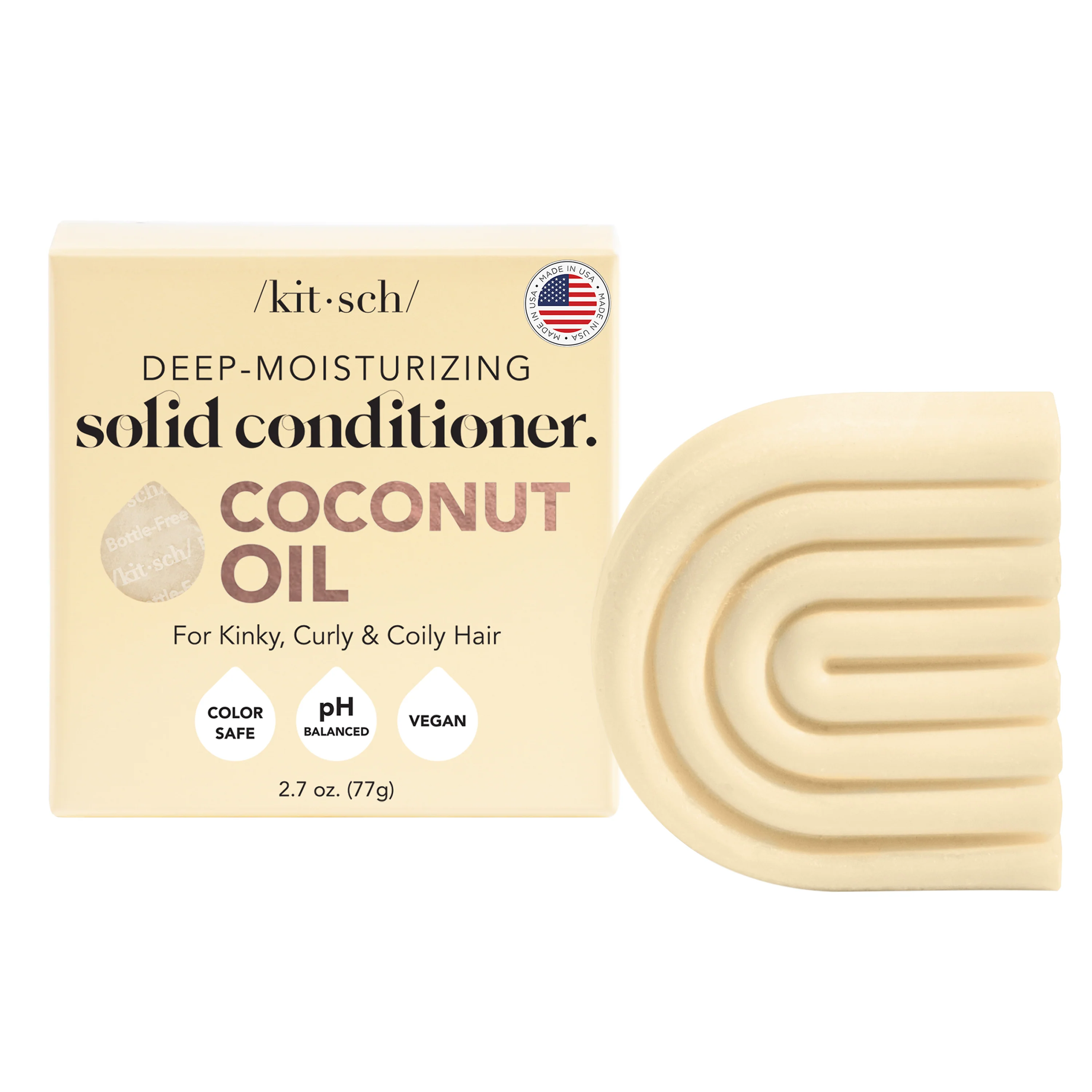 Advanced Kitsch Coconut Oil Deep Moisturizing Conditioner Bar First-Class