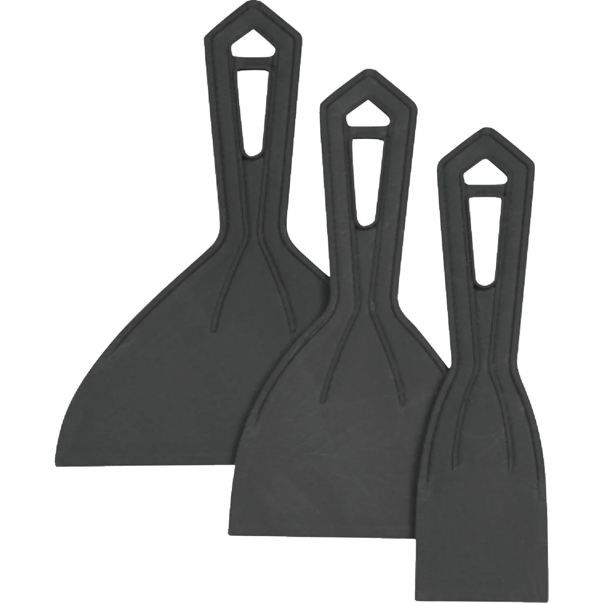 Consistent Warner Plastic Putty Knife Set 3-Piece Eco-Friendly