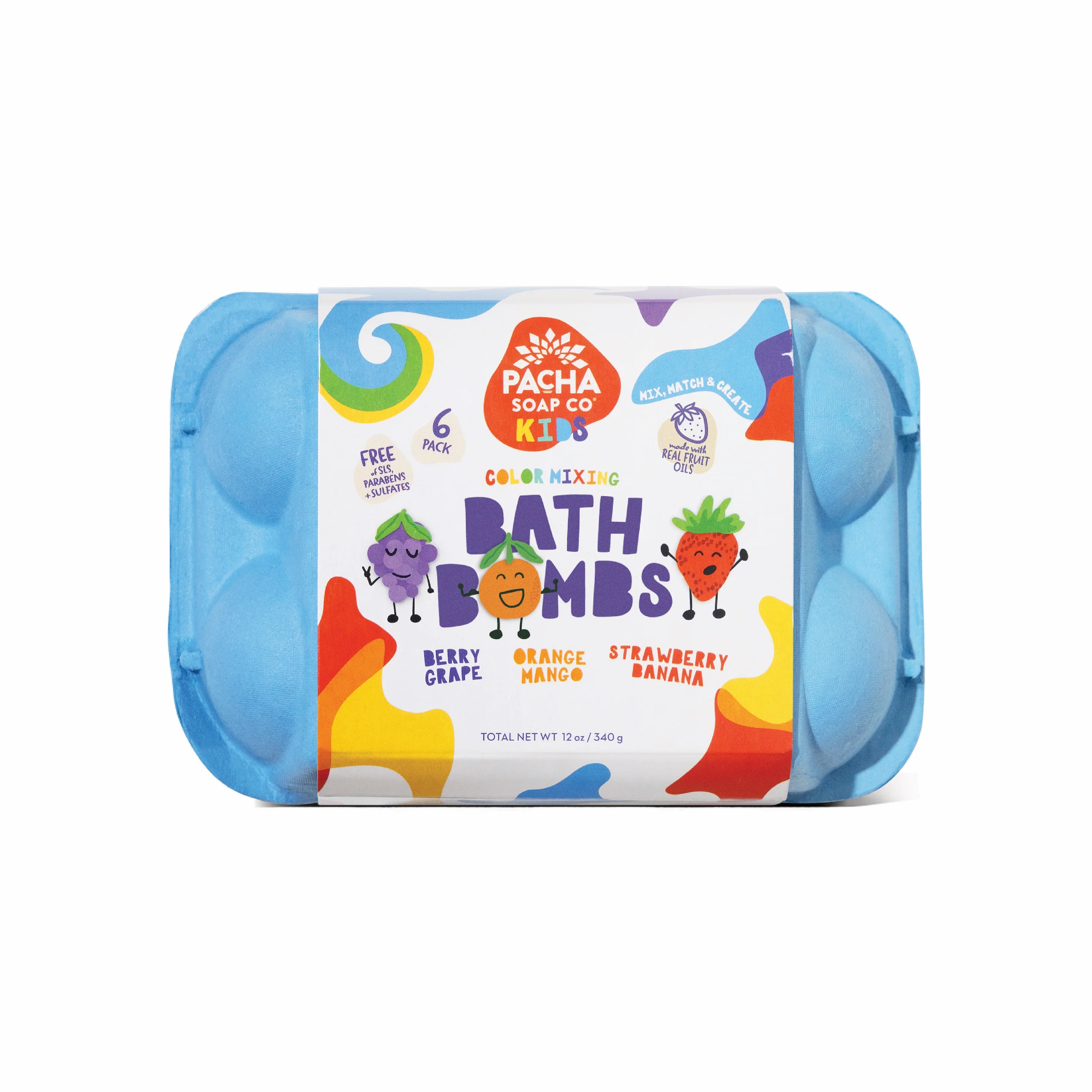 Innovative Pacha Soap Co. Kids Froth Bomb Set Official