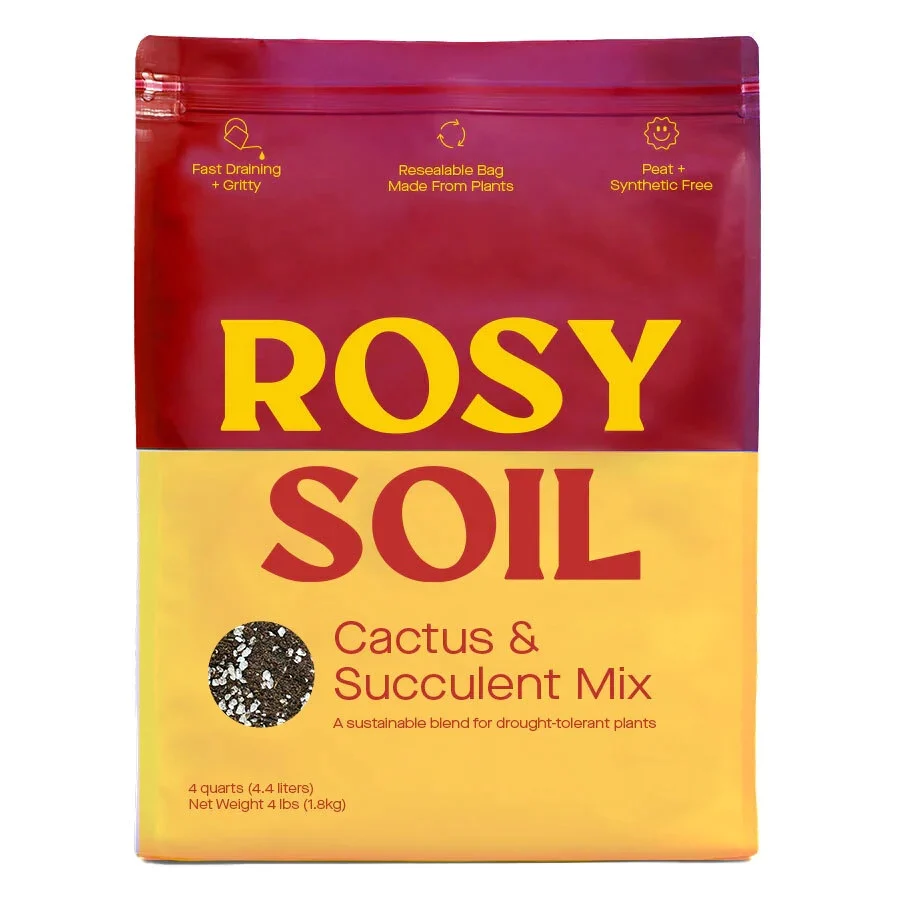 Solid Rosy Soil Cactus Succulent Potting Soil Mix Specialty