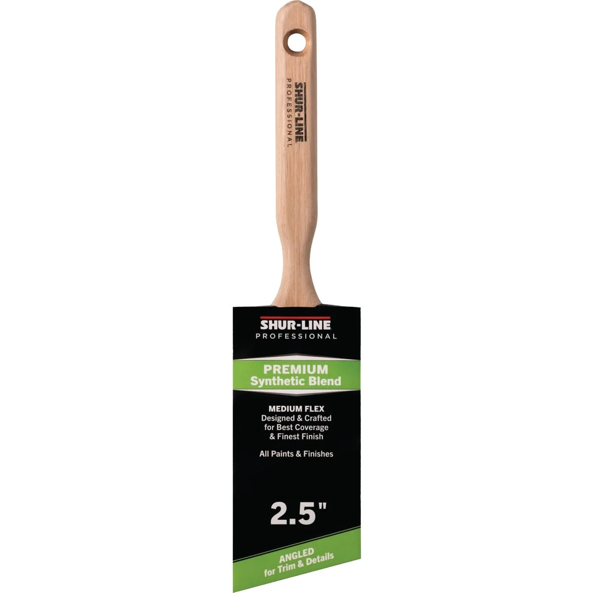 Traditional Shur-Line Pro 2 1 2 In. Angle Paint Brush Professional