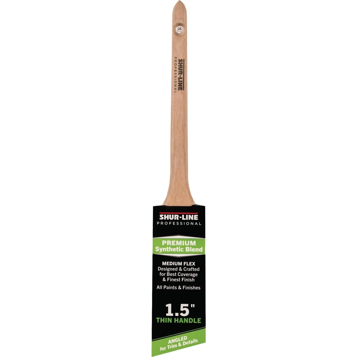 Detailed Shur-Line Pro 1 1 2 In. Thin Angle Paint Brush Smart