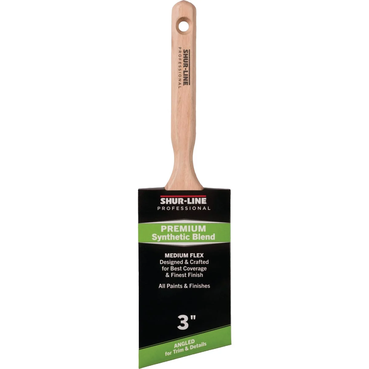 Original Shur-Line Pro 3 In. Angle Paint Brush Reusable