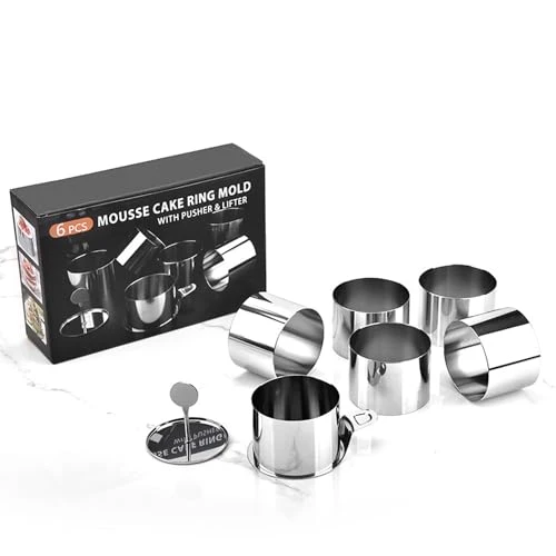 Practical Round Cake Mold 8 Count Organic