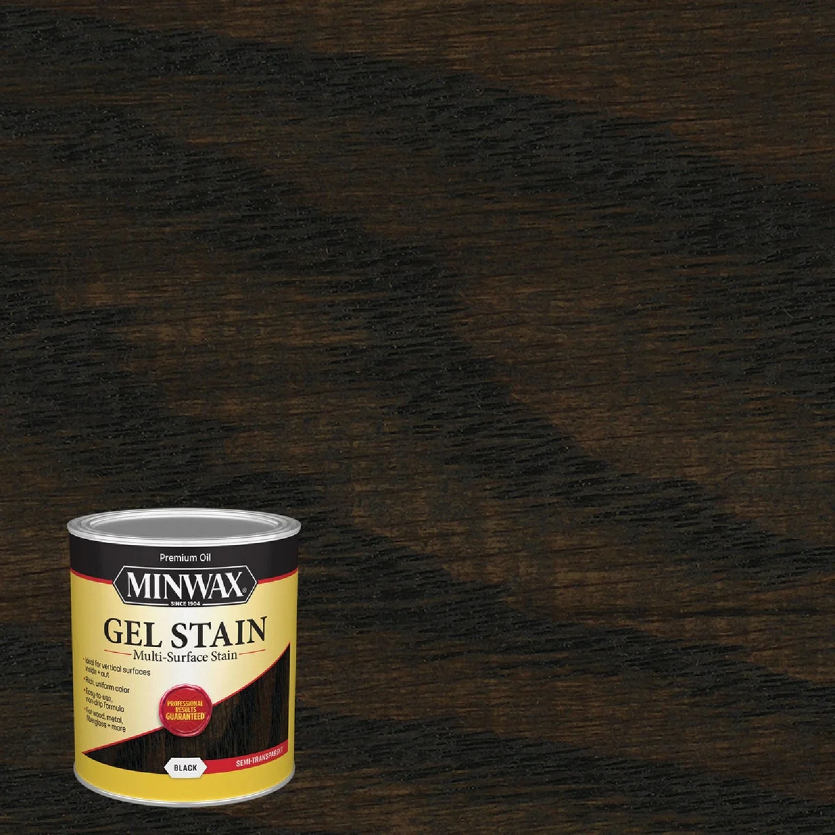 Sustainable Minwax 1 Qt. Black Gel Stain Exclusive