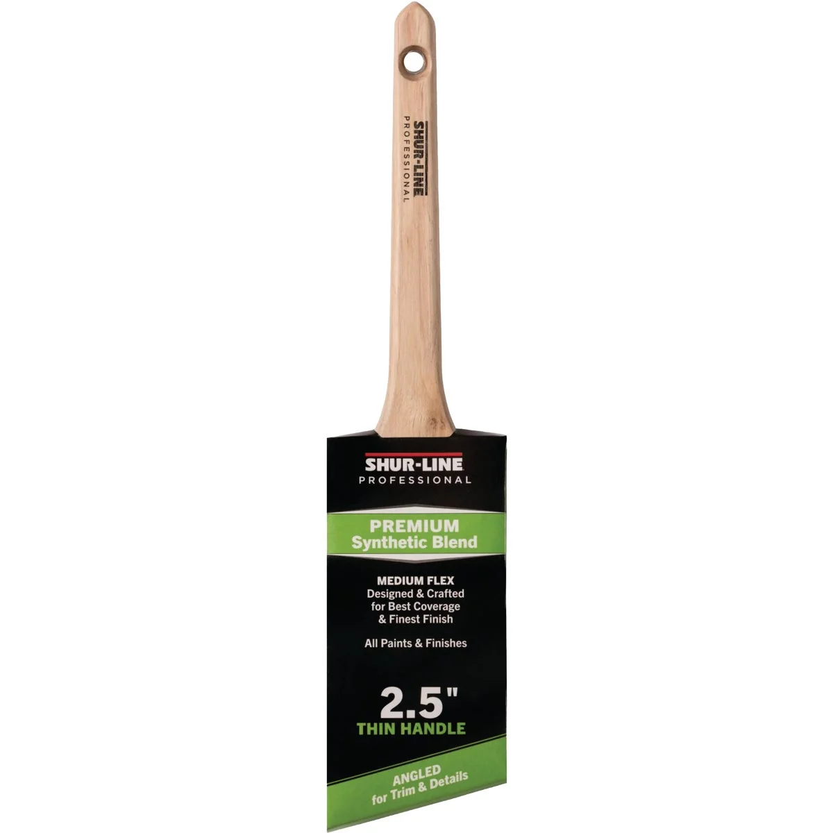 Traditional Shur-Line Pro 2 1 2 In.Thin Angle Paint Brush Authentic