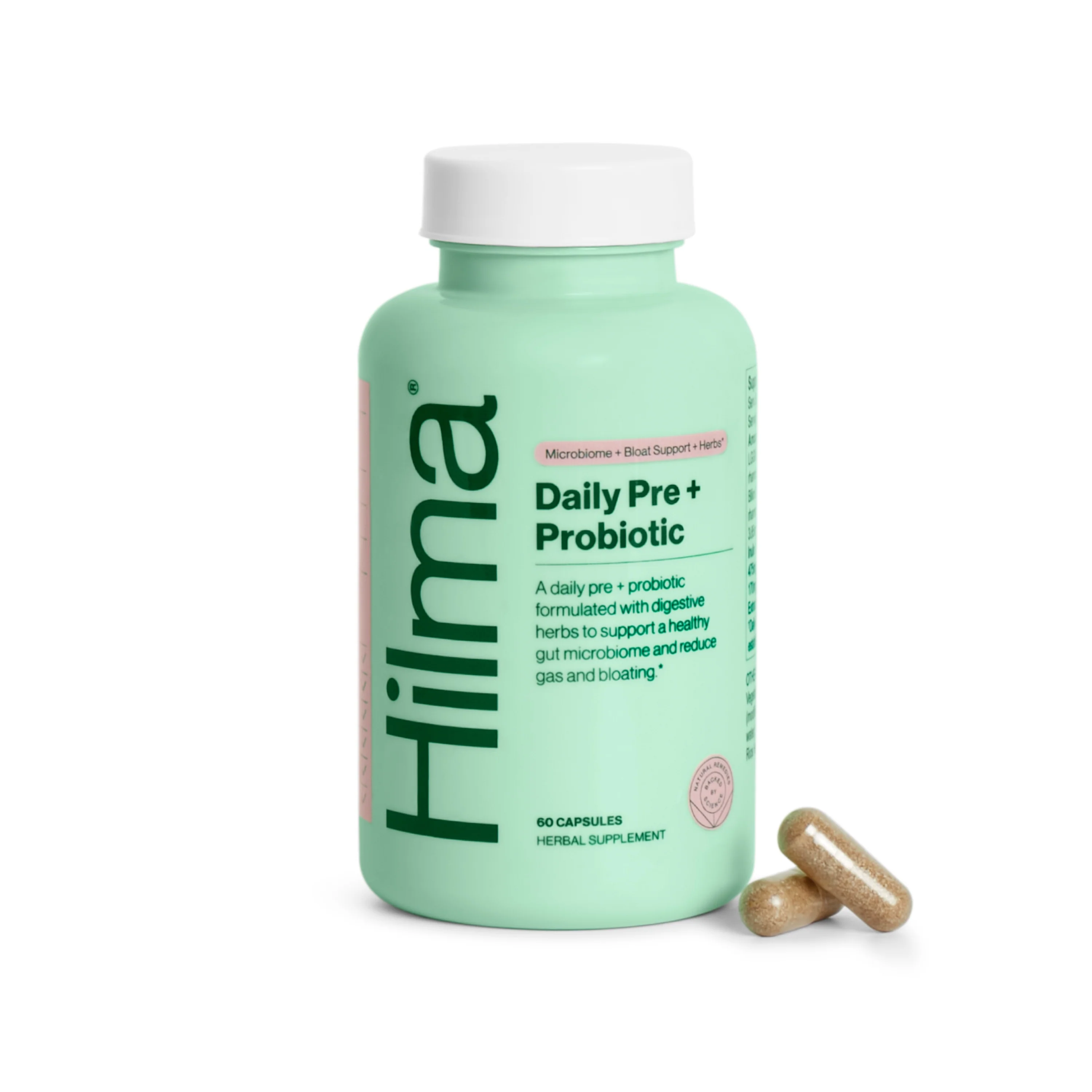 Long-Lasting Hilma Pre Probiotic Capsules Fine