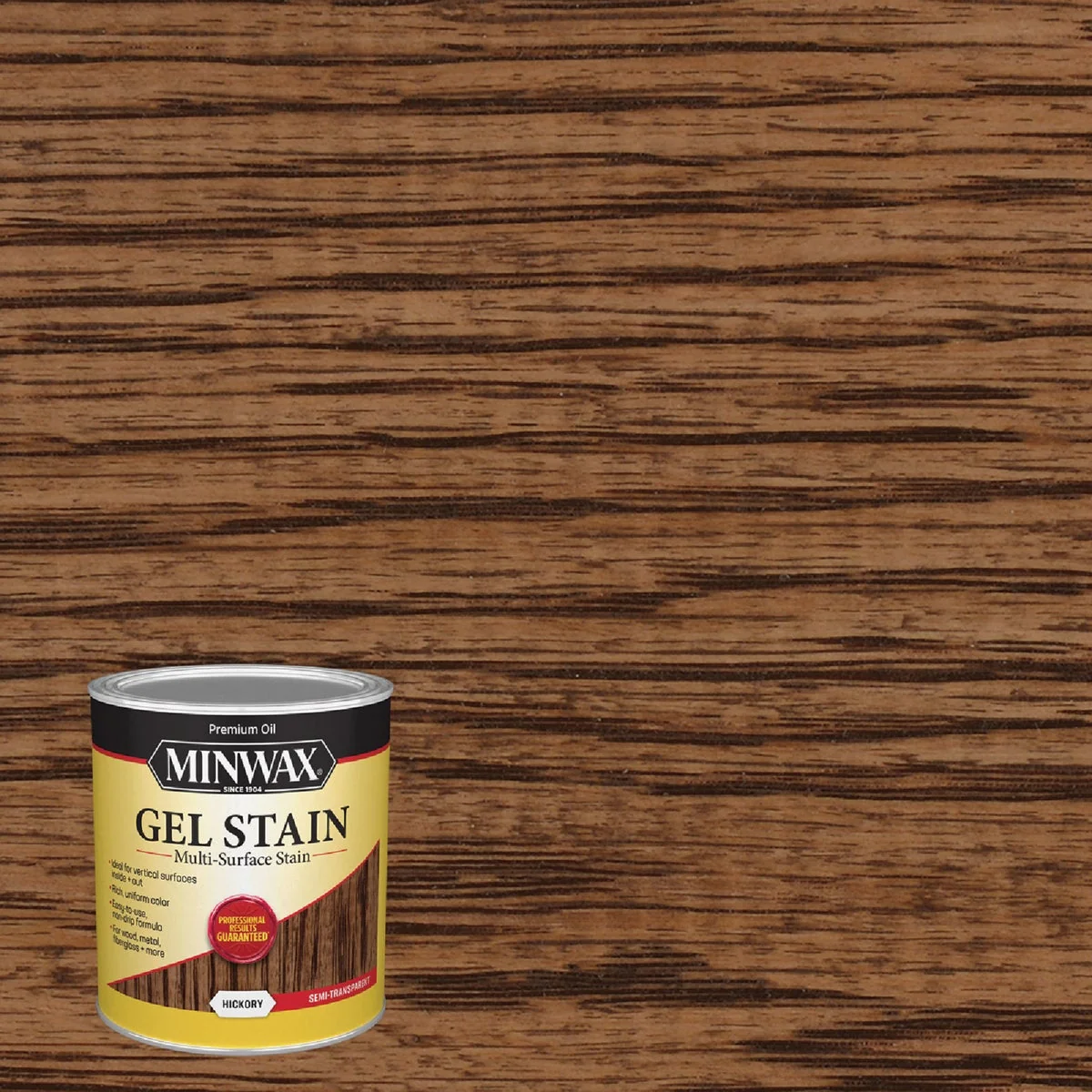 High-Grade Minwax 1 Qt. 610 Hickory Gel Stain First-Class
