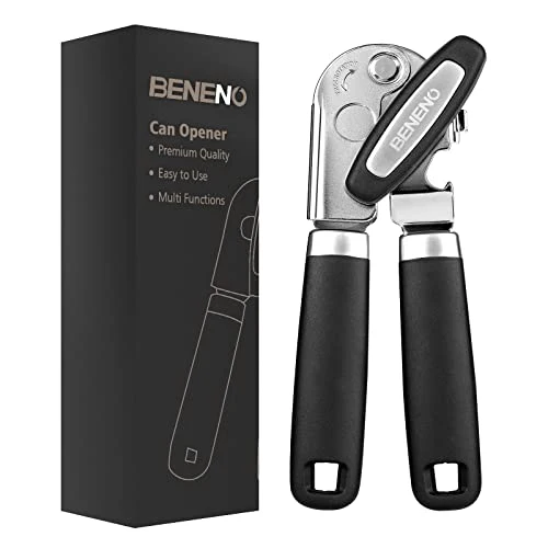 Genuine Heavy Duty Hand Can Opener Manual with Magnet Lid Remover Superior