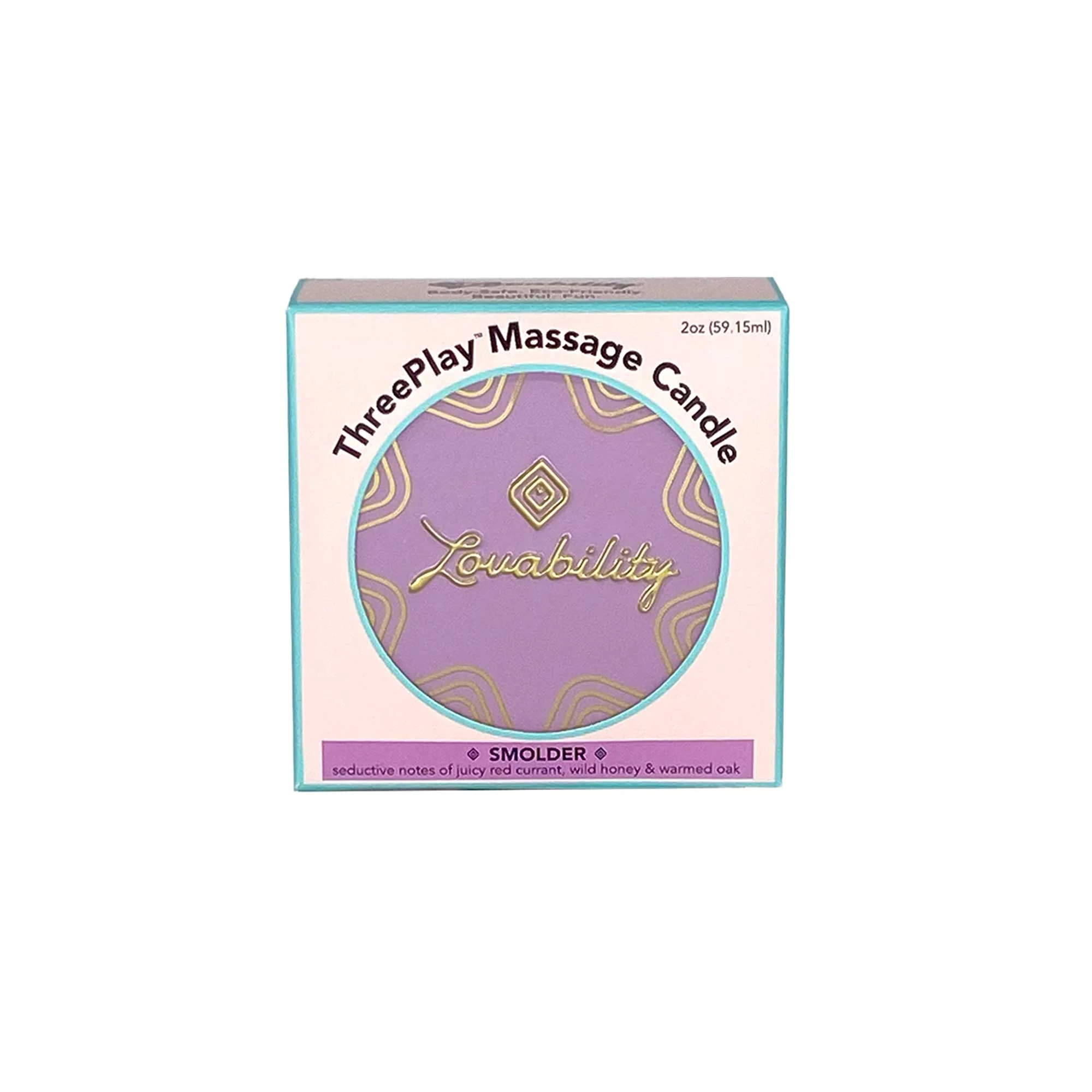 Breathable Lovability ThreePlay Massage Candle Durable