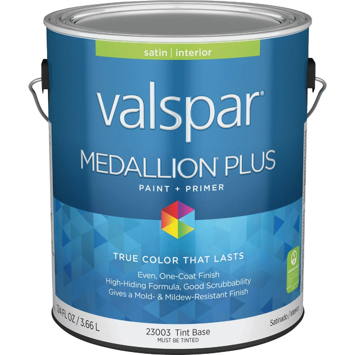 High-End Valspar Medallion Plus Premium Paint Primer Satin Interior Paint Tint Base 1 Gal. Top-Quality
