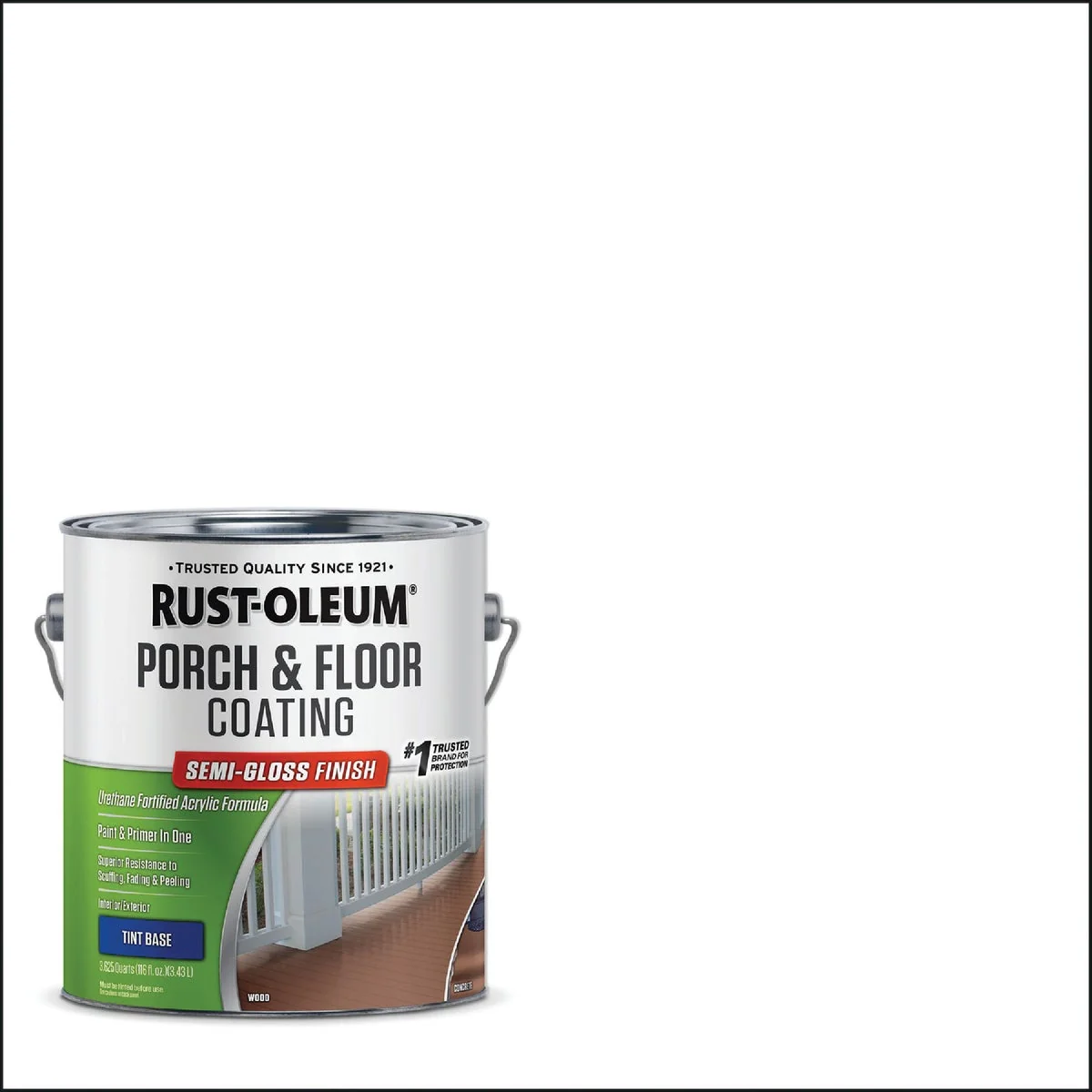 Sustainable Rust-Oleum 1 Gal. Low VOC Tint Base Semi-Gloss Porch and Floor Coating Carefully Designed
