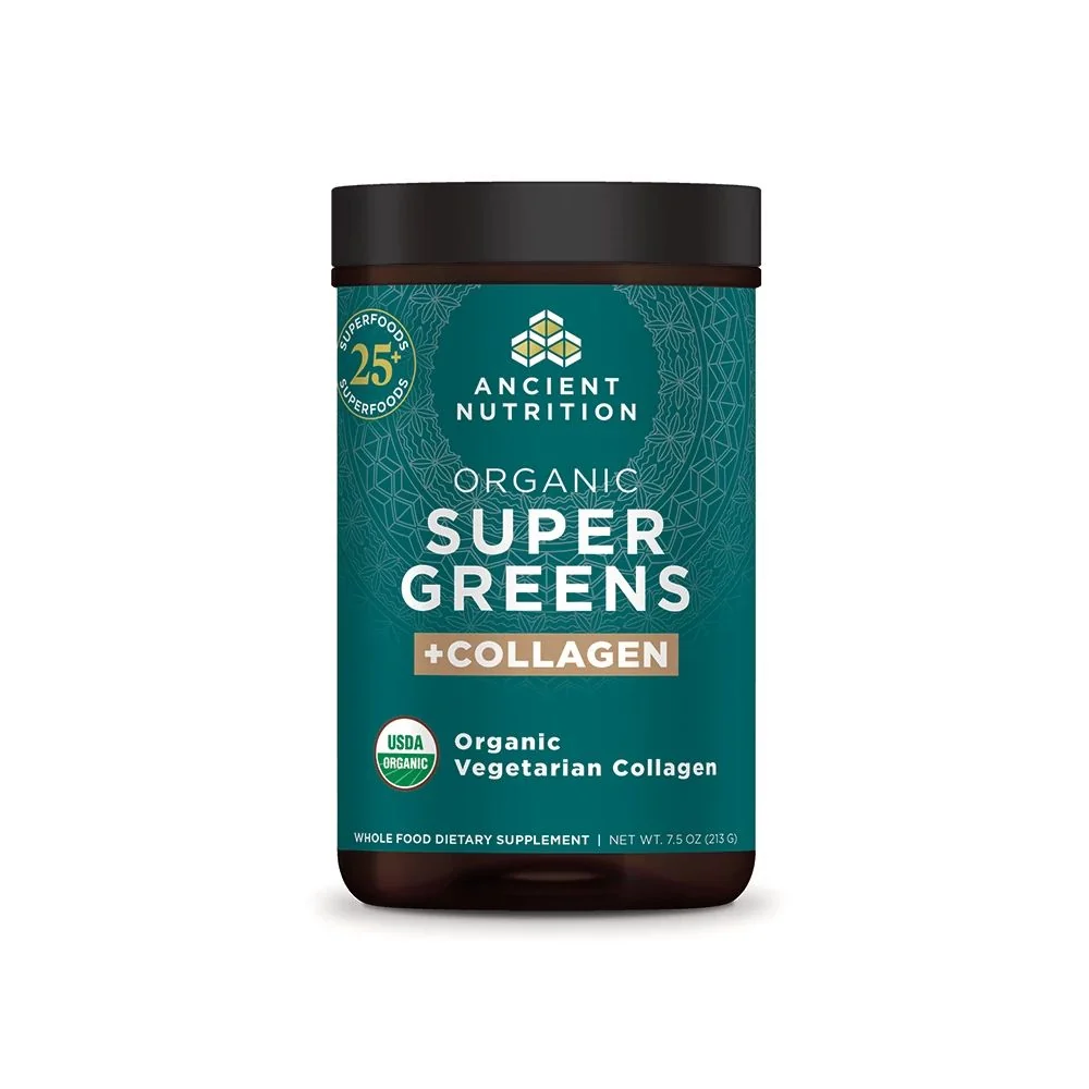 First-Class Ancient Nutrition Organic Super Greens Collagen Fashionable