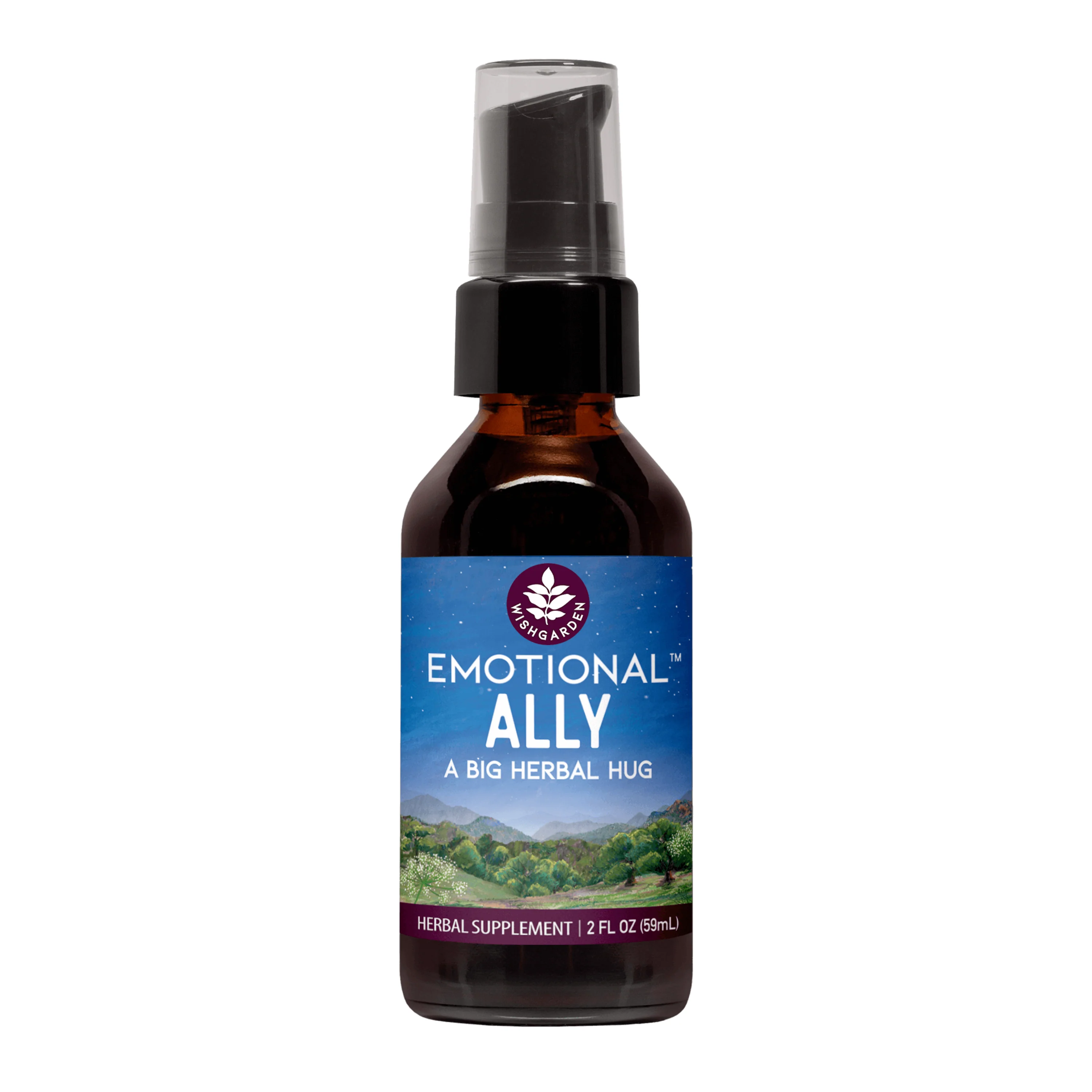 Quality WishGarden Herbs Emotional Ally - Herbal Supplement Convenient