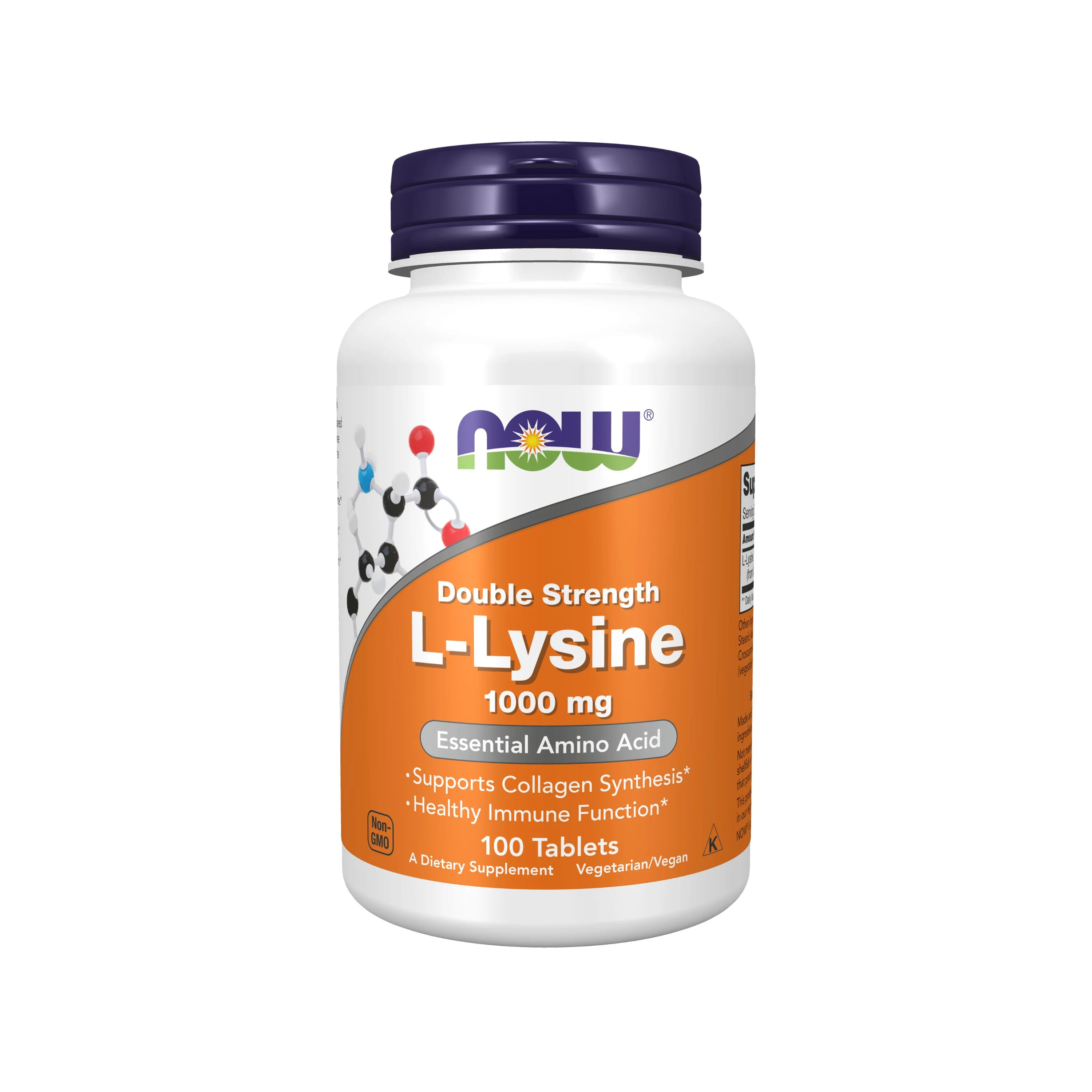 Effective NOW Foods L-LYSINE 1000mg - For Healthy Immune Function Prestigious