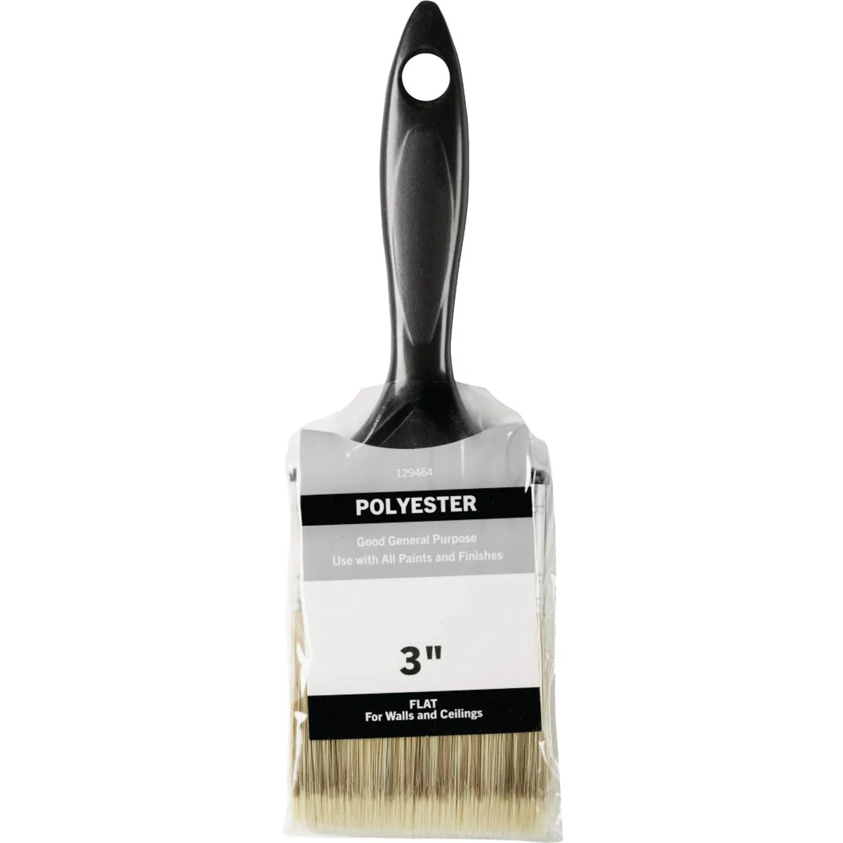 Eco-Friendly Shur-Line Good 3 In. Flat Poly Paint Brush Solid