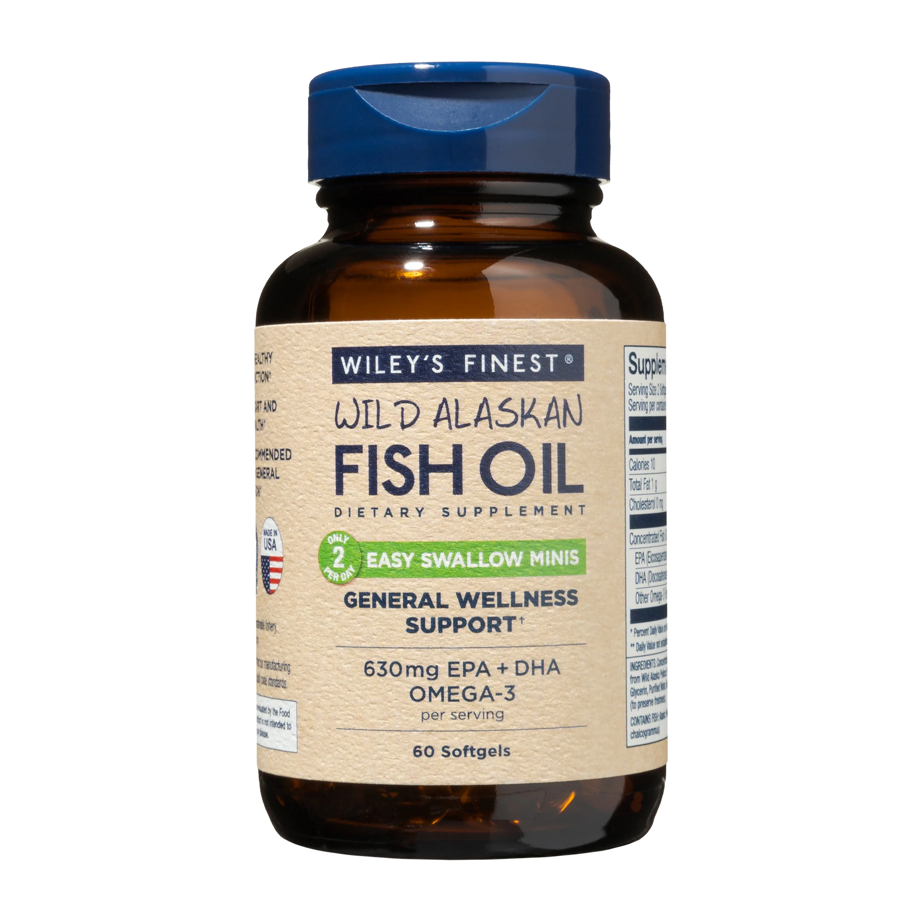 Relaxed Wiley's Finest Wild Alaskan Fish Oil - Easy Swallow Minis Outstanding