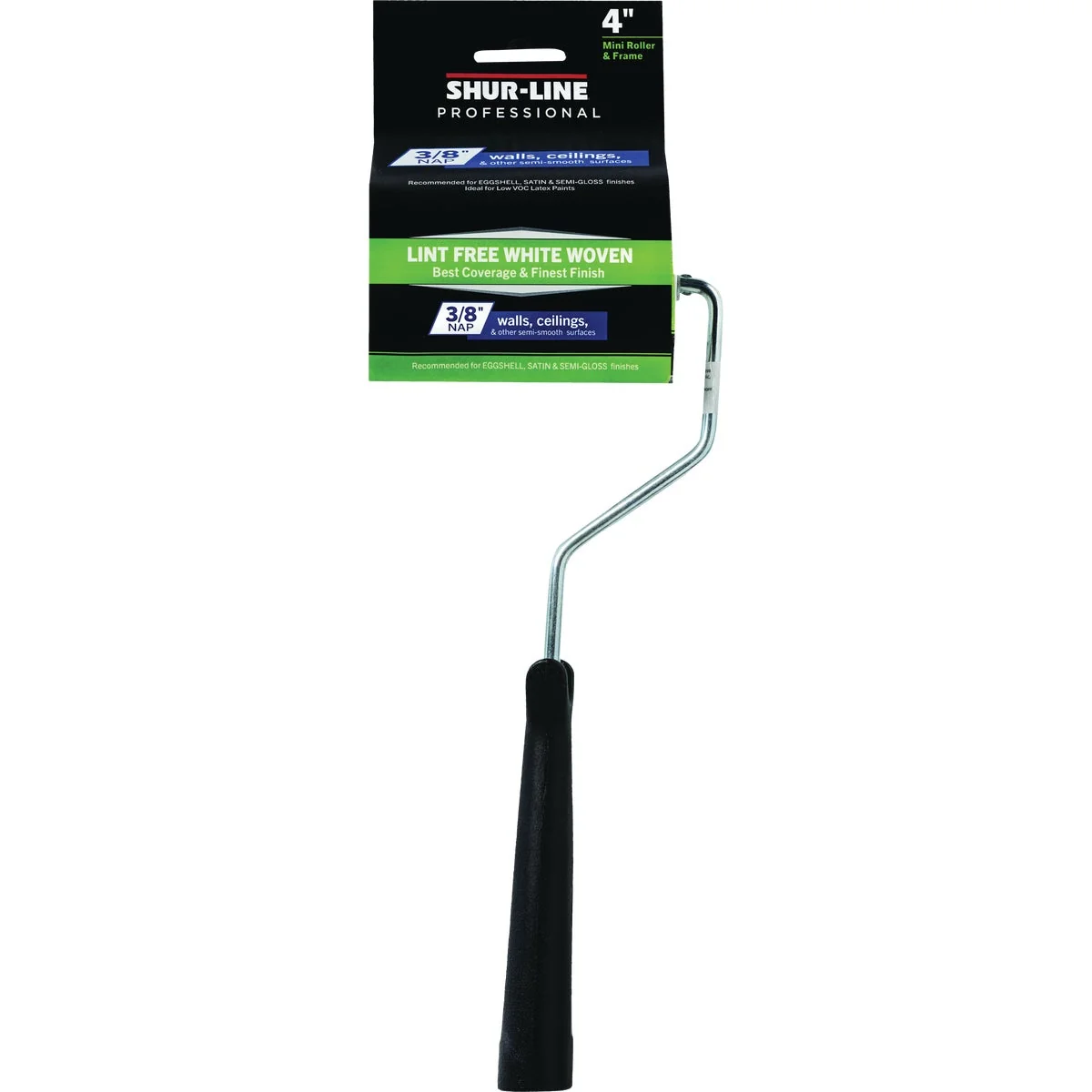 Versatile Shur-Line 4 In. x 3 8 In. Trim Woven Roller Assembly Frame Recyclable