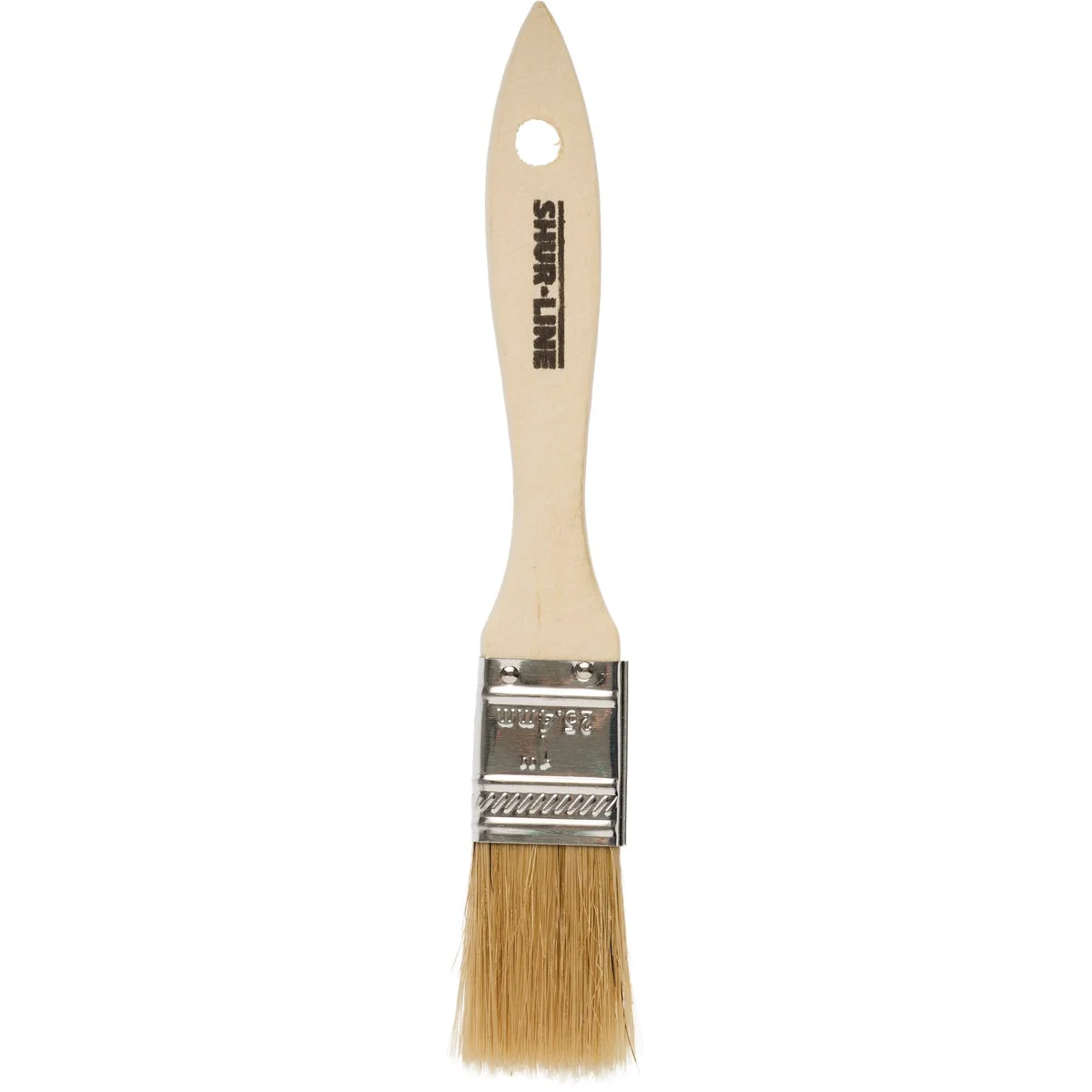 Minimalist Shur-Line 1 In. Flat Chip Natural Bristle Paint Brush Exclusive