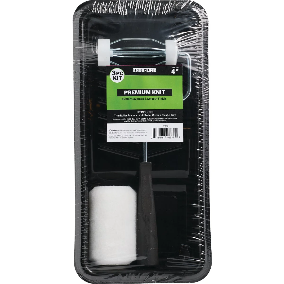 High-Performance Shur-Line 4 In. x 3 8 In. Trim Kit Roller Tray Set 3-Piece Exceptional