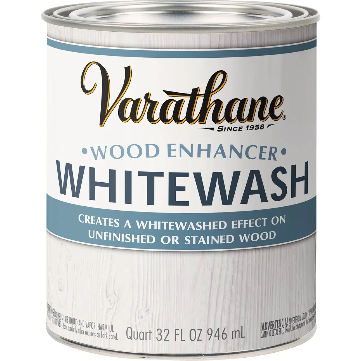 Premium Varathane 1 Qt. Whitewash Wood Enhancer Certified