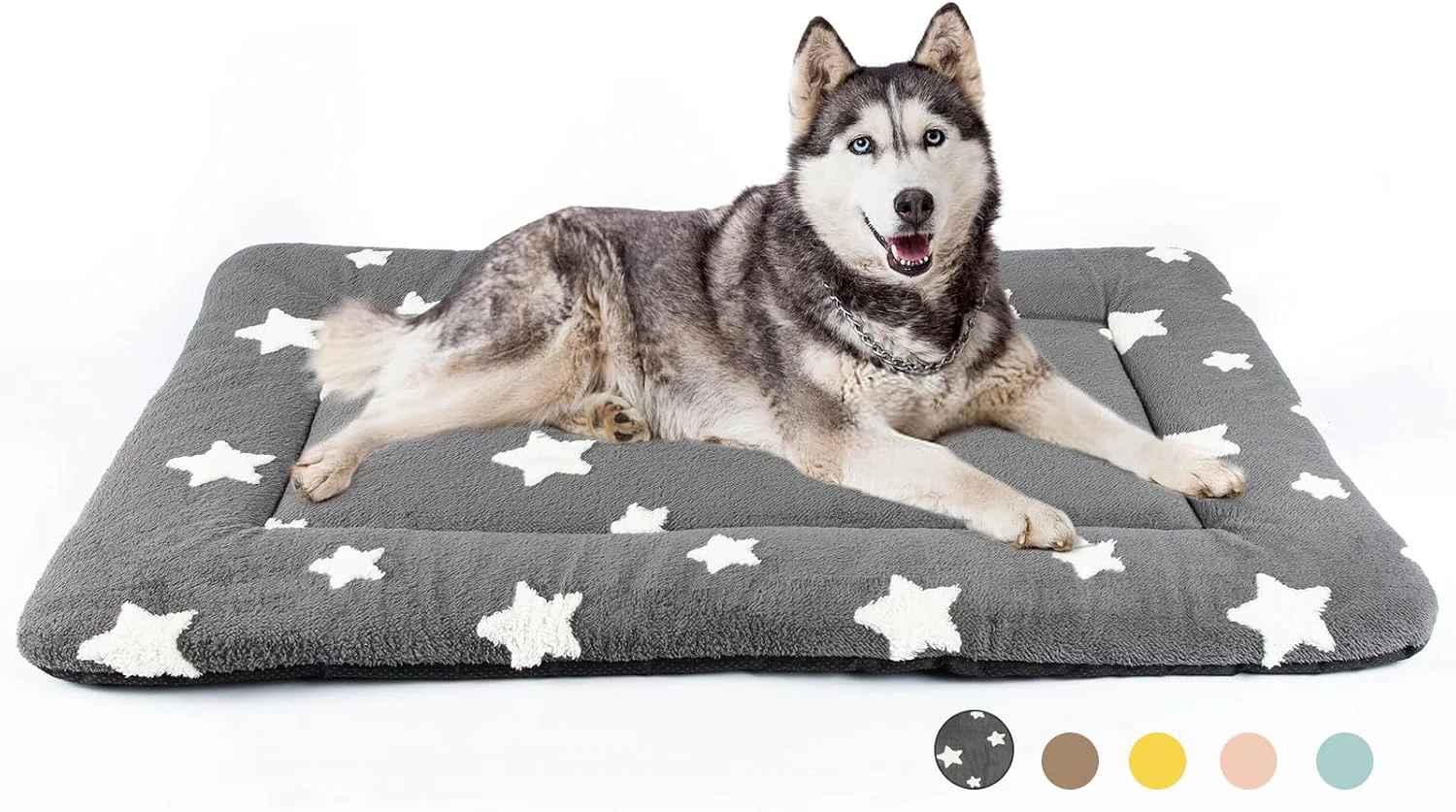 Eco-Friendly Mora Pets Dog Crate Pad Dog Bed Mat for XLarge Dogs Washable Thin Pet Kennel Pad for 48 inch Cage Ultra Soft Flat Puppy Mattress Cat Cushion for Cozy Sleeping Anti-Slip Grey 48 x 29 Versatile