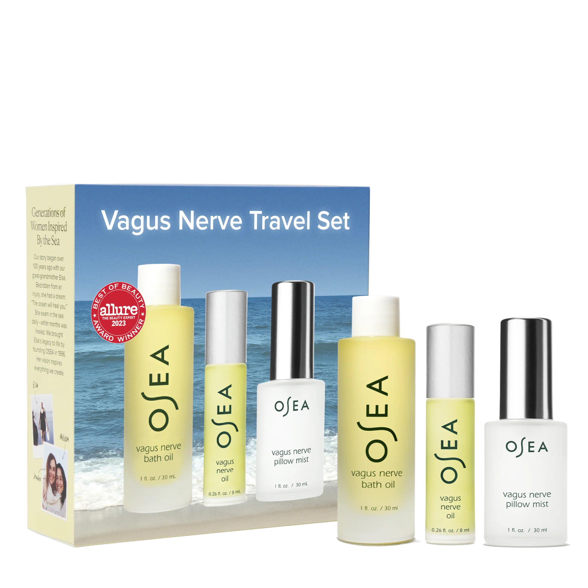 Trusted OSEA Vagus Nerve Travel Set Consistent