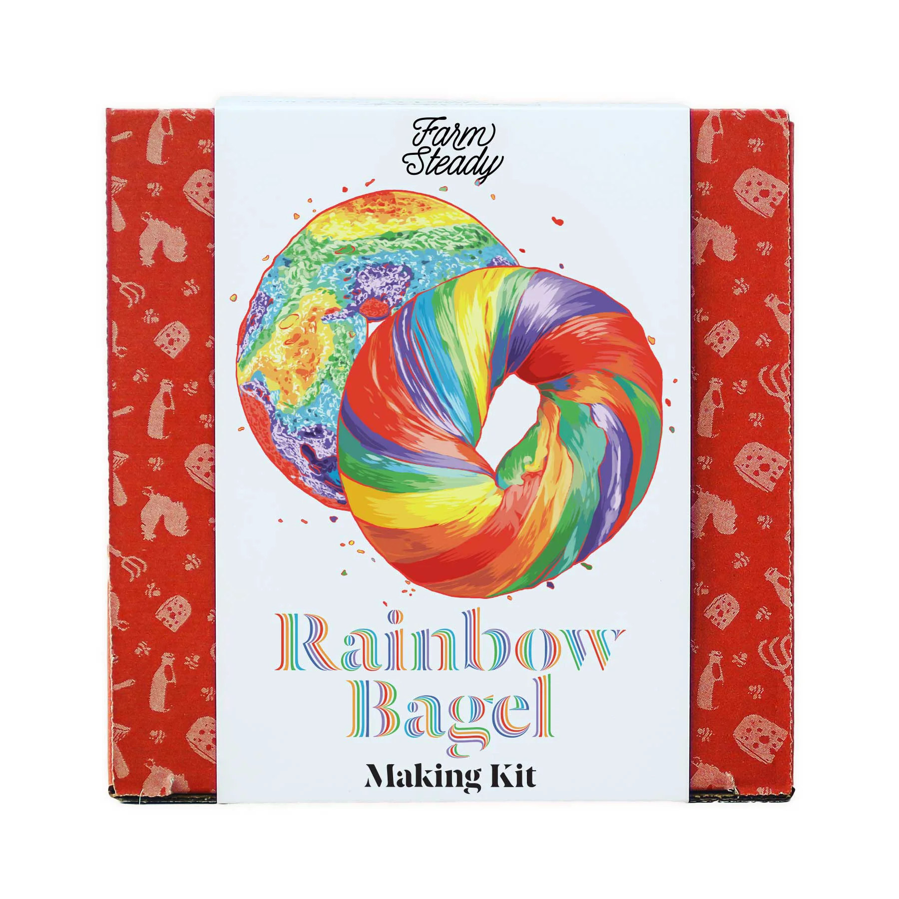 Excellent FarmSteady Rainbow Bagel Making Kit Next-Generation