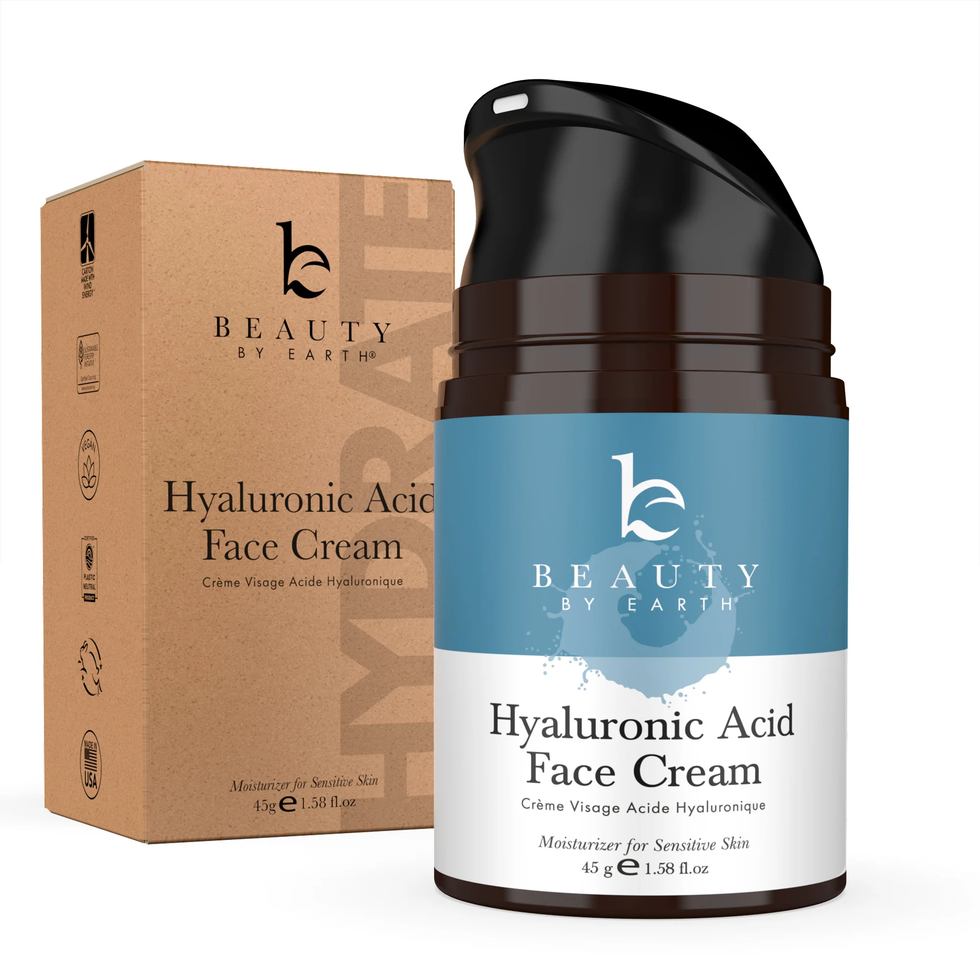 First-Class Beauty by Earth Hyaluronic Acid Cream Dependable