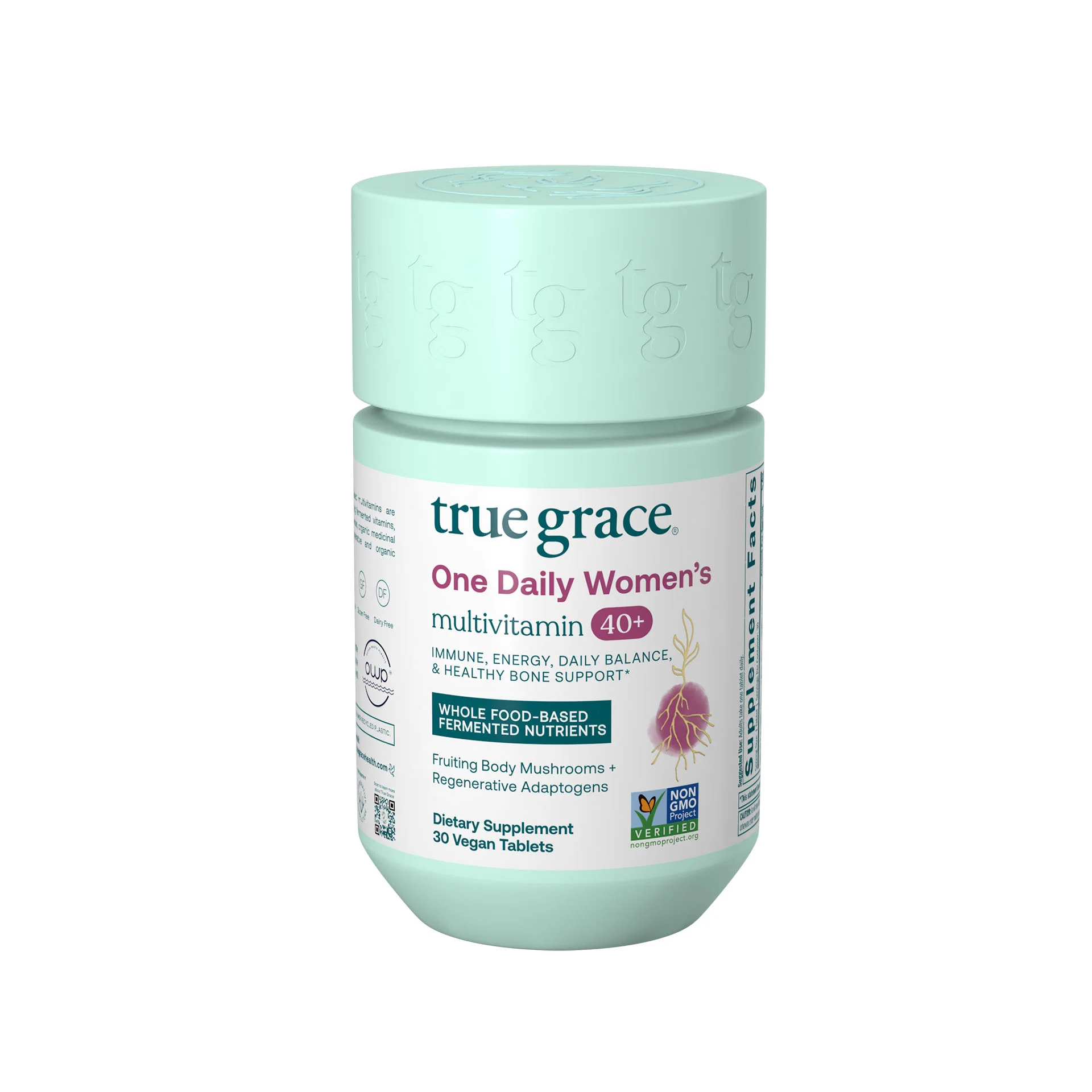 Unique True Grace One Daily Women's 40 Multivitamin Tablets High-End