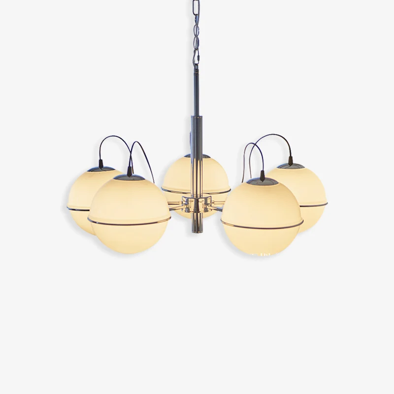 Unique Orion melkglazen bolkroonluchter Eco-Friendly