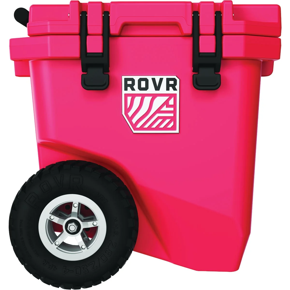 Crafted RollR 30 Qt. Wheeled Hard Cooler Coral Secure