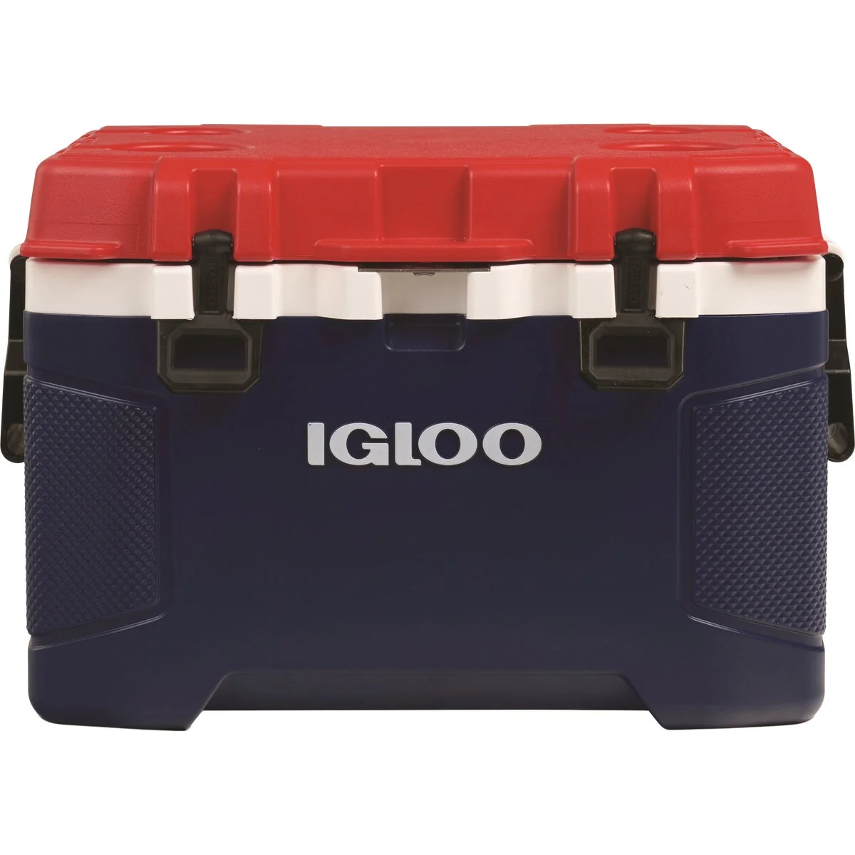 Trendy Igloo Trailmate Americana 50 Qt. Red White Blue Chest Cooler Green