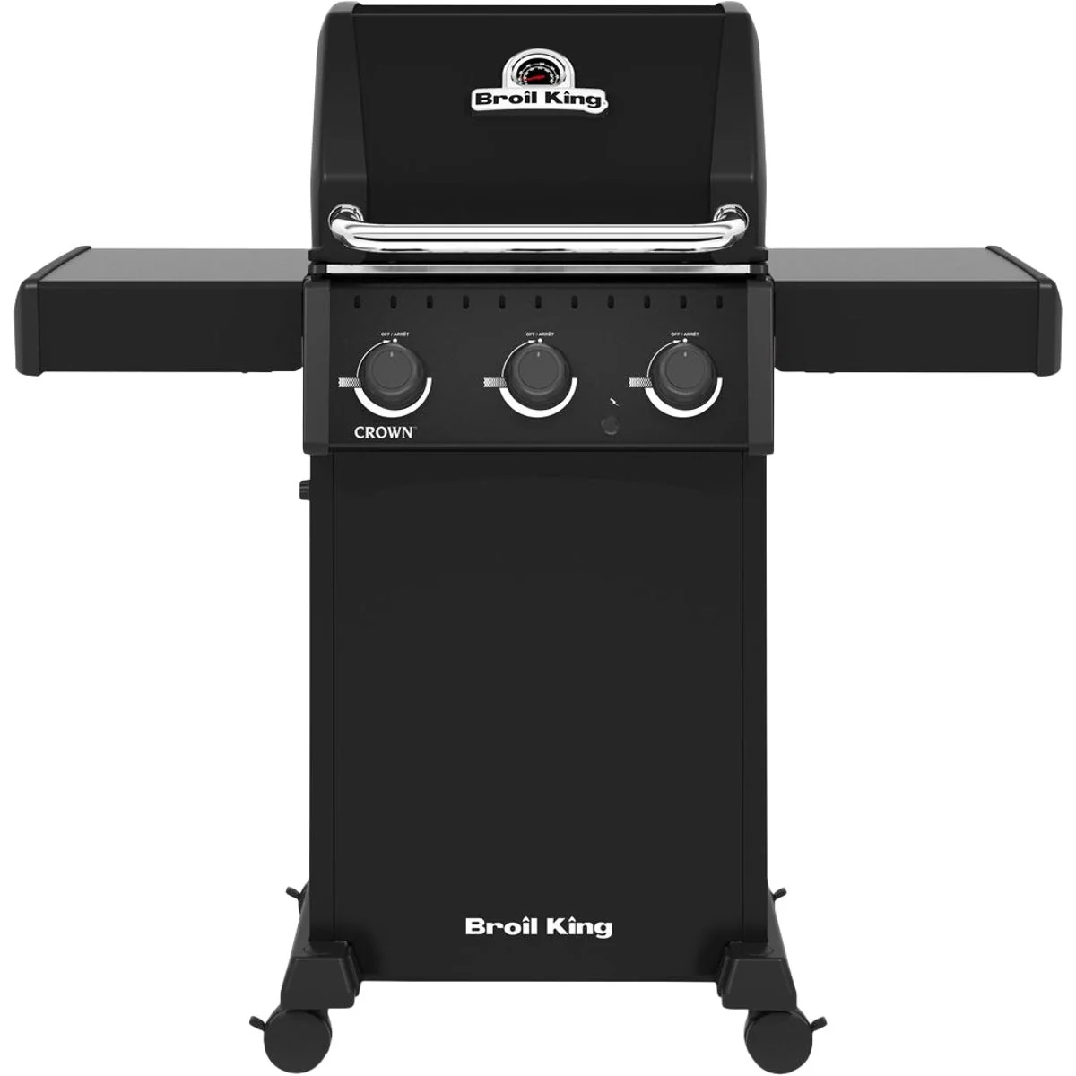 Proven Broil King Crown 310 Shadow 3-Burner Natural Gas Grill High-Performance