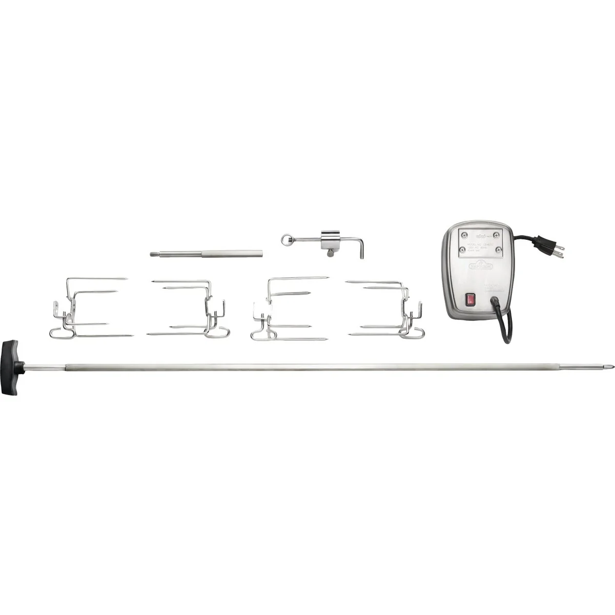 Organic Napoleon Charcoal PRO Grill Commercial Grade Rotisserie Kit Effective