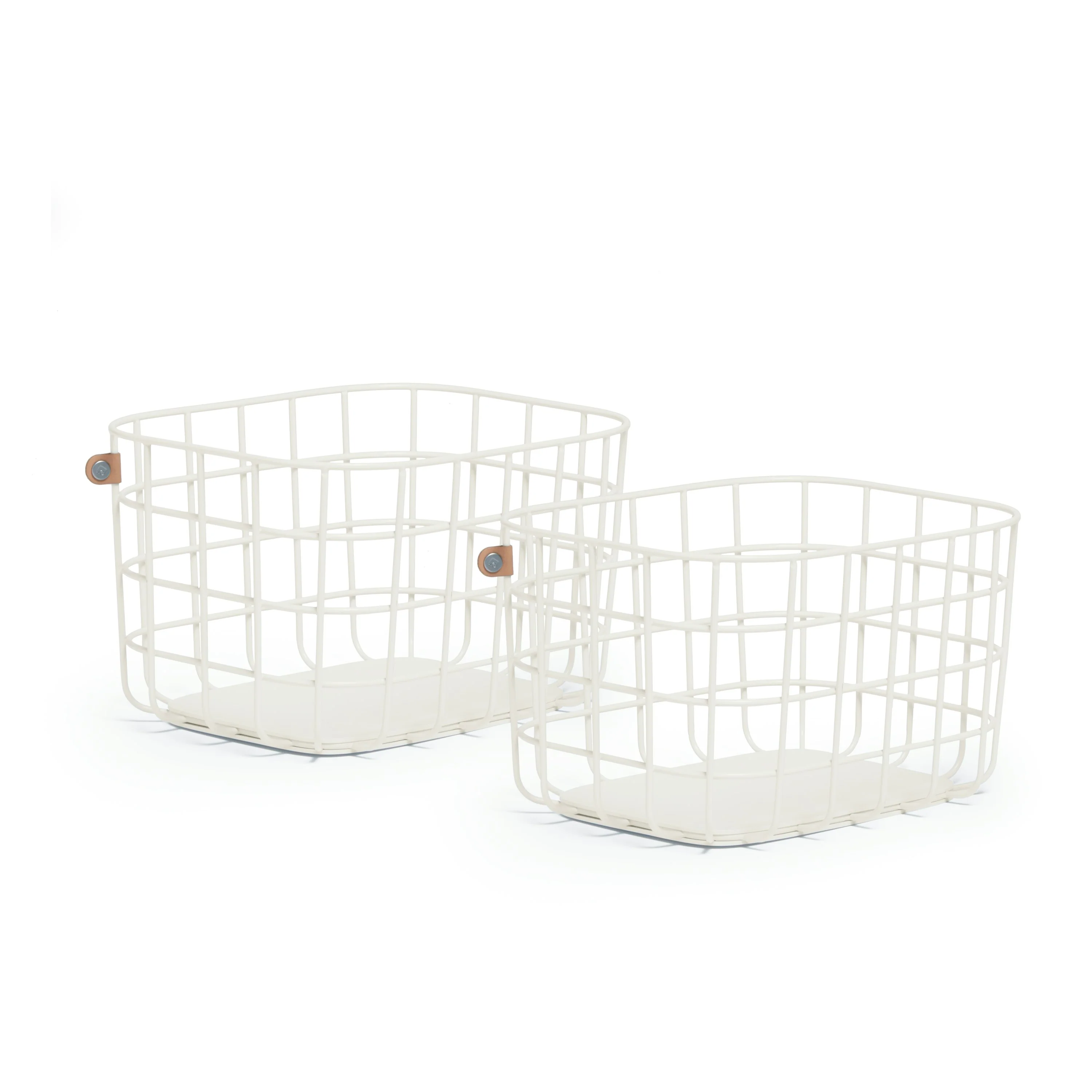 World-Class Open Spaces Medium Wire Baskets High-Grade