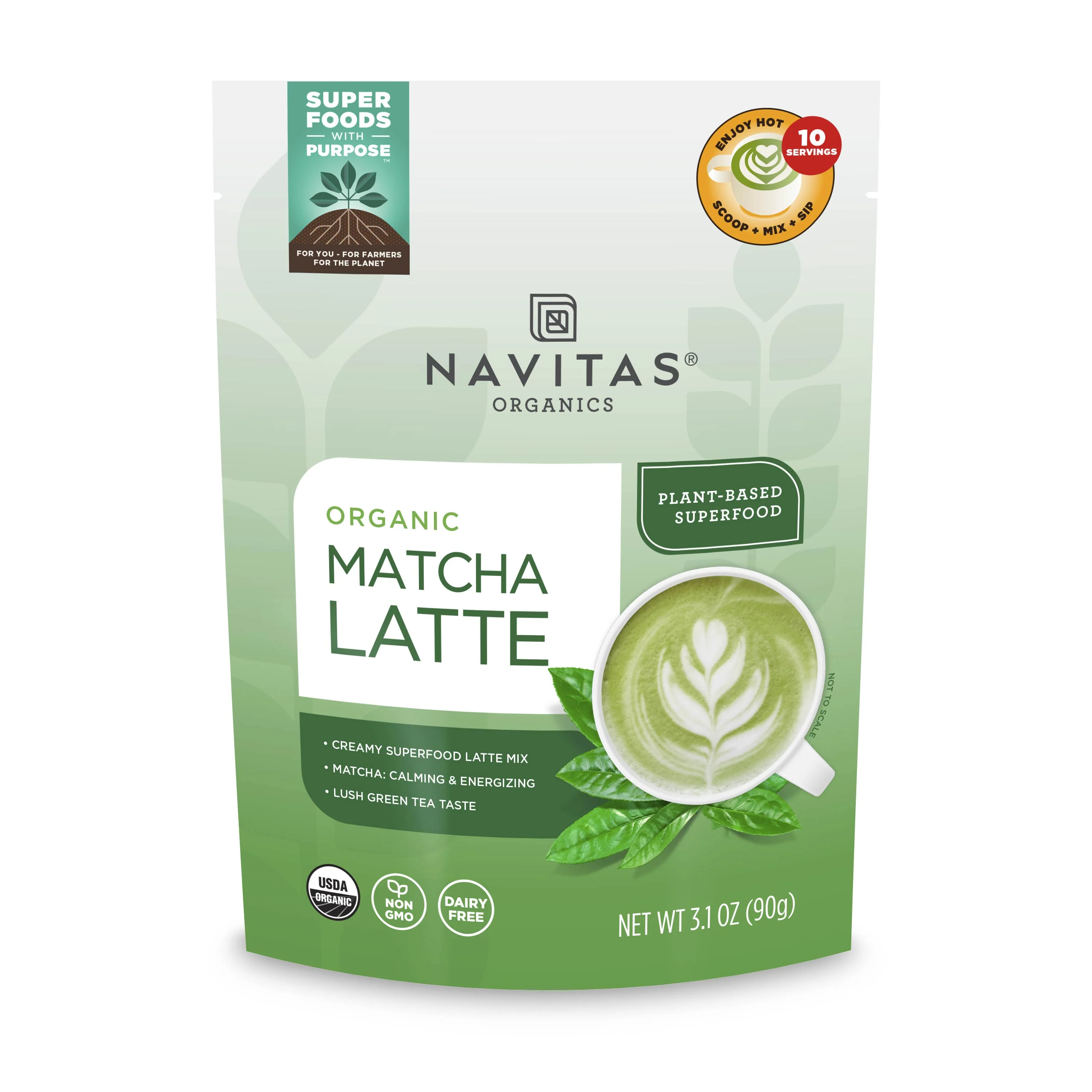 Durable Navitas Organics Organic Matcha Latte Effective