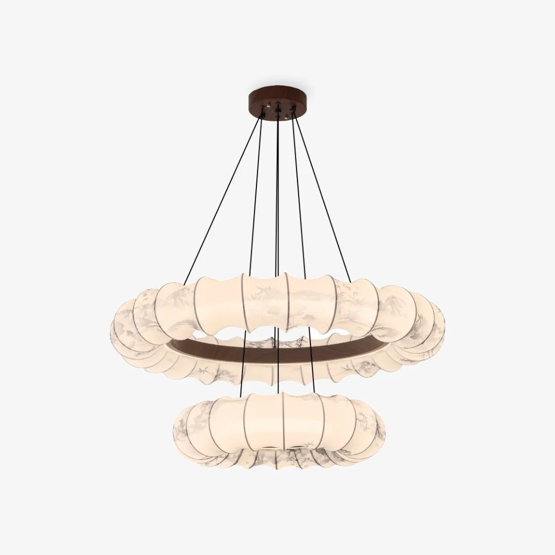 Effective Zen Inkt Schilderij Hanglamp Reusable