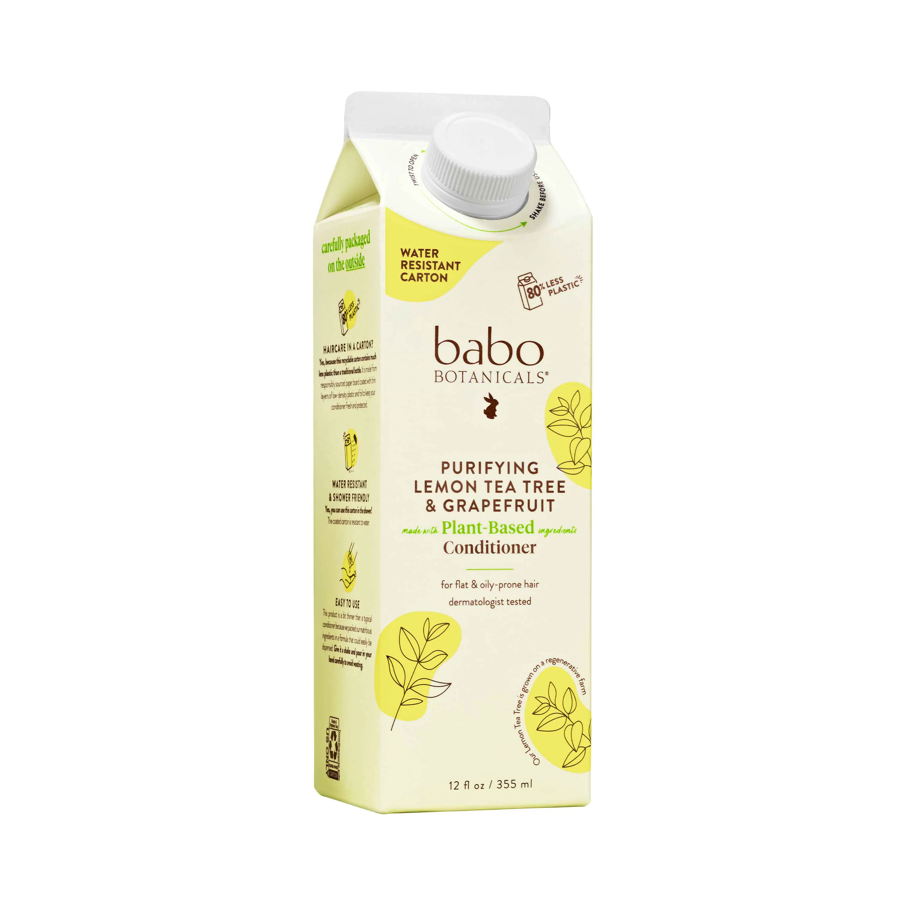Optimized Babo Botanicals Purifying Conditioner for Flat Oily hair Sophisticated