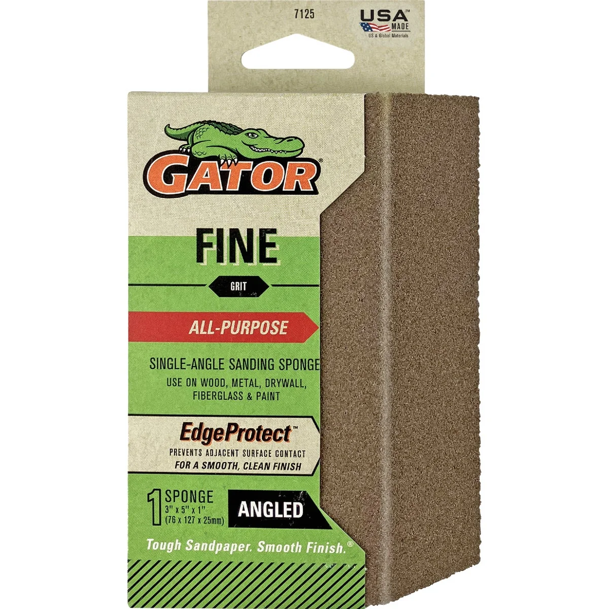 Traditional Gator Fine Sanding Sponge Elite