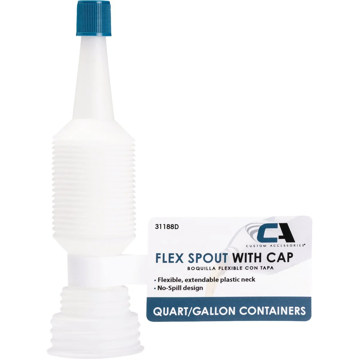 Prestigious Custom Accessories Clear Flex Spout with Cap Eco-Friendly