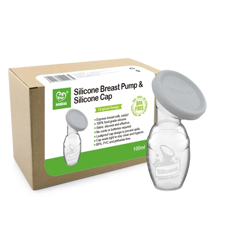 Prestigious Haakaa Generation 1 Silicone Breast Pump with Lid Verified