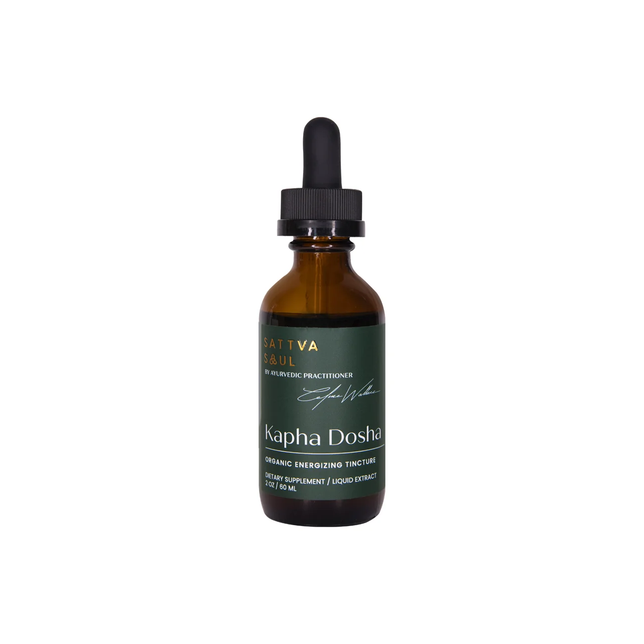 Exclusive Sattva Soul Organic Kapha Tincture - Energizing Eco-Friendly