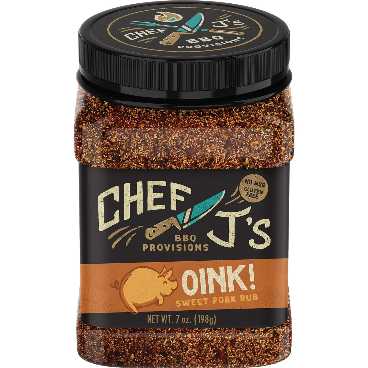 Fast Chef J's Oink 7 Oz. Sweet Pork Rub Excellent