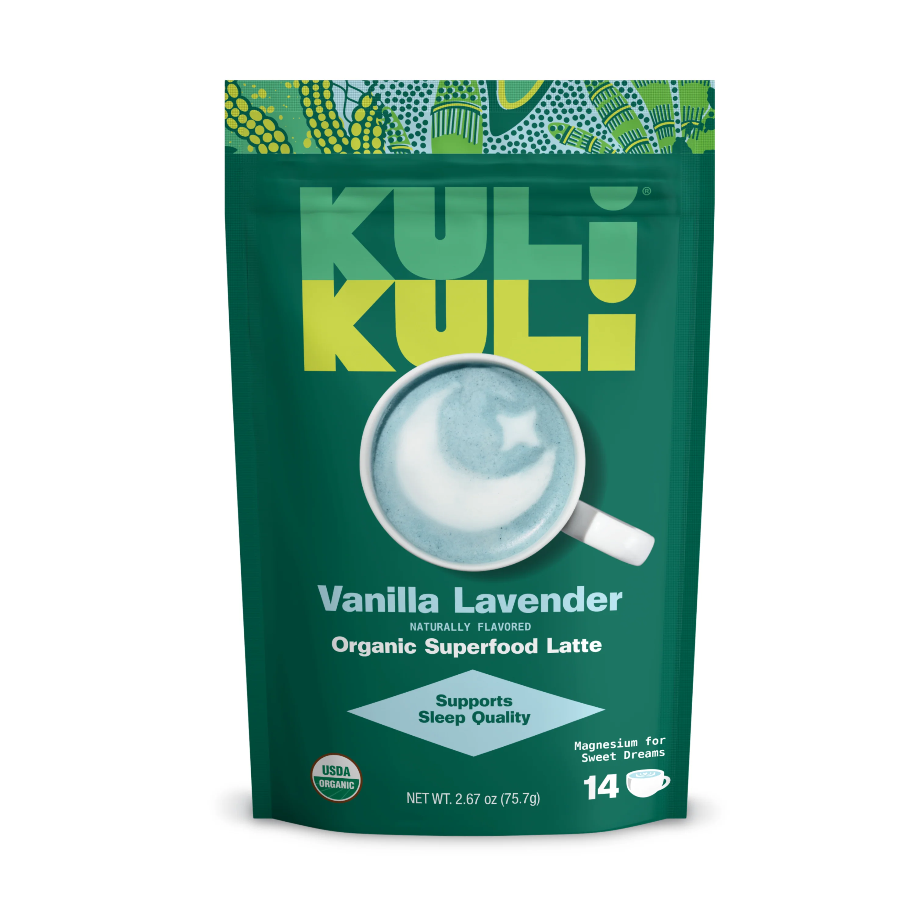 Modern Kuli Kuli Foods Sleeptime Organic Superfood Latte Reliable