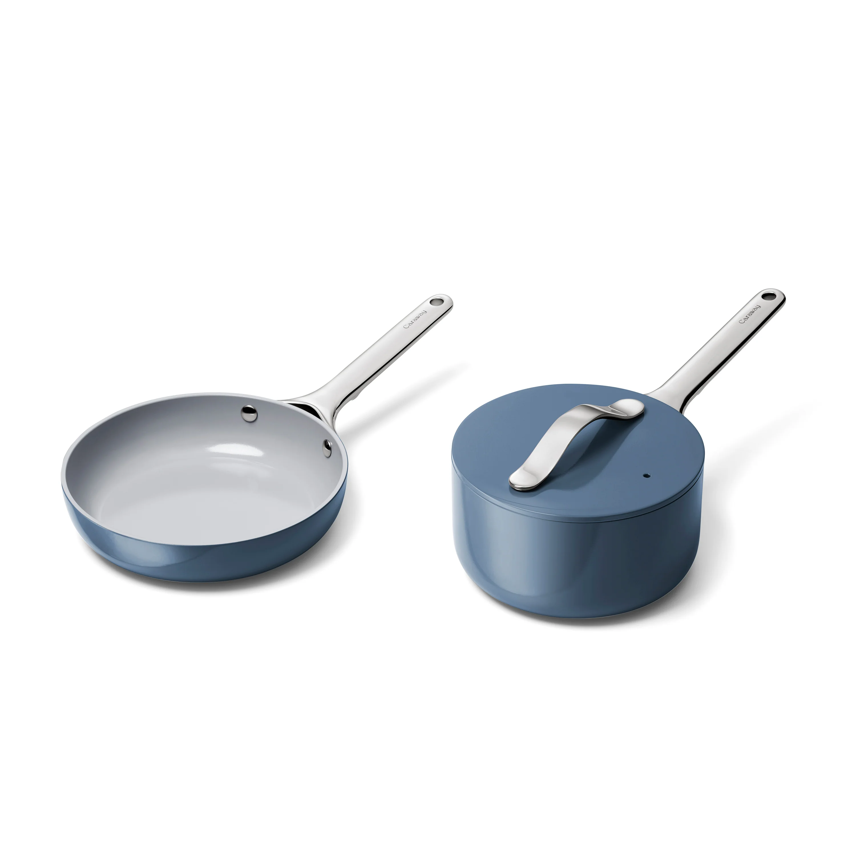 Efficient Caraway Ceramic Mini Fry Pan Mini Sauce Pan Duo Outstanding